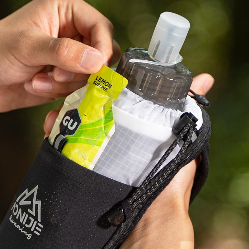 Aonijie a7107 bolsa de agua deportiva bolsa de agua para correr al aire libre bolsa de agua para la muñeca bolsa de agua suave para la reposición de agua a mano bolsa de almacenamiento para la muñeca