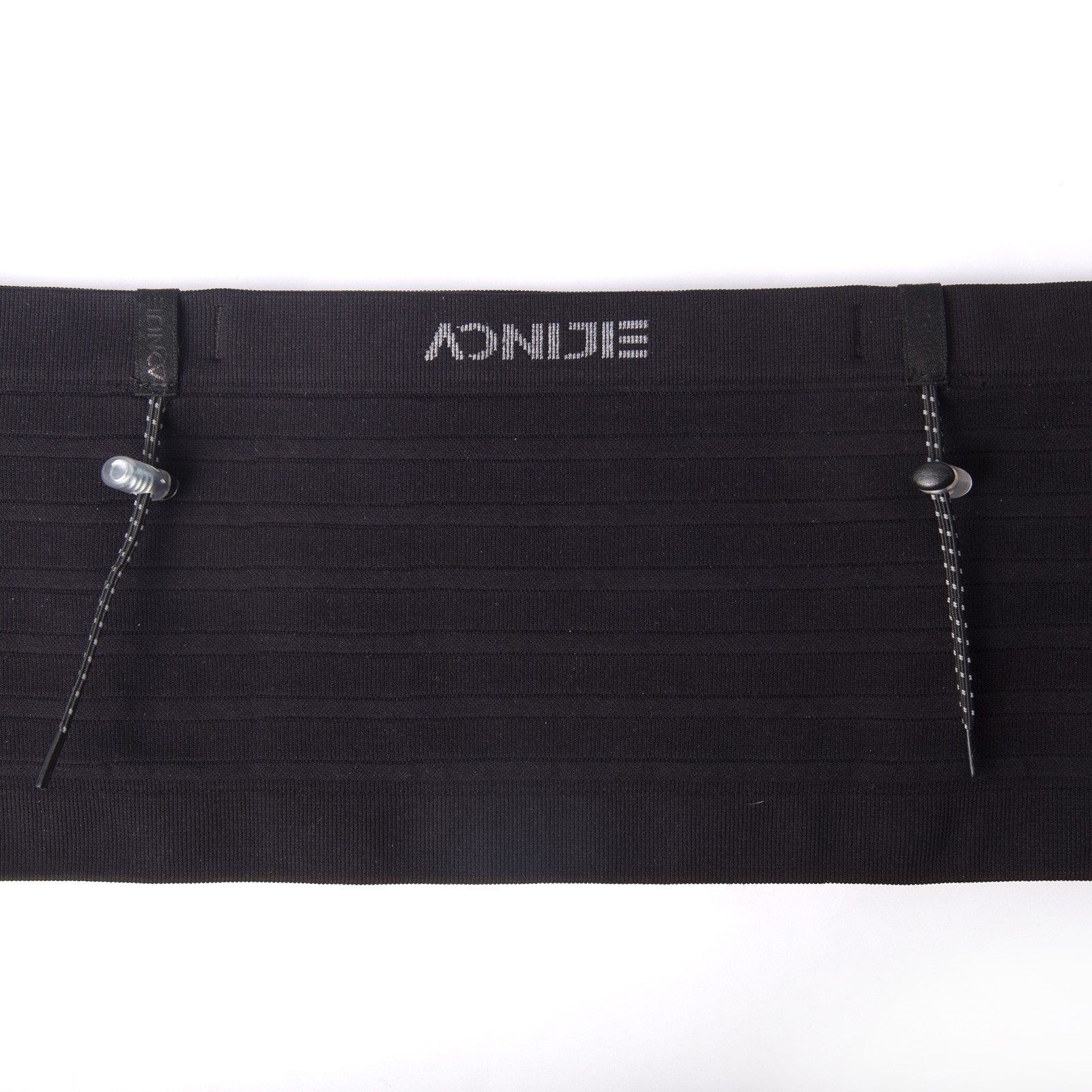 Aonijie w8116 cintura deportiva cinturón de carrera todoterreno negro Fanny Pack soporte de teléfono móvil neutro al aire libre ultraligero personalizado cintura