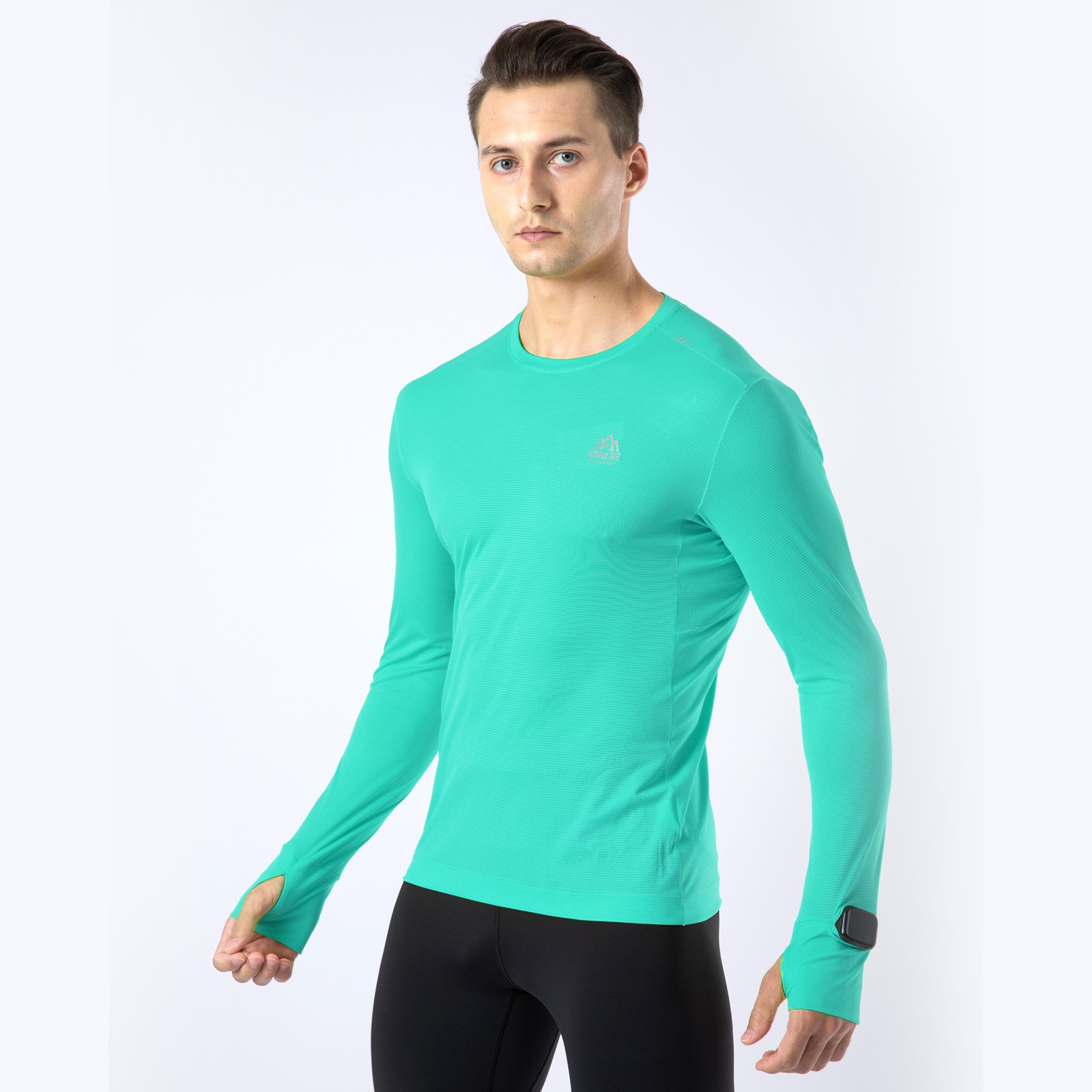 AONIJIE FM5127 Deportes de rápido Camiseta Spring Auntumn Running Sudadera transpirable Yoga Fitness