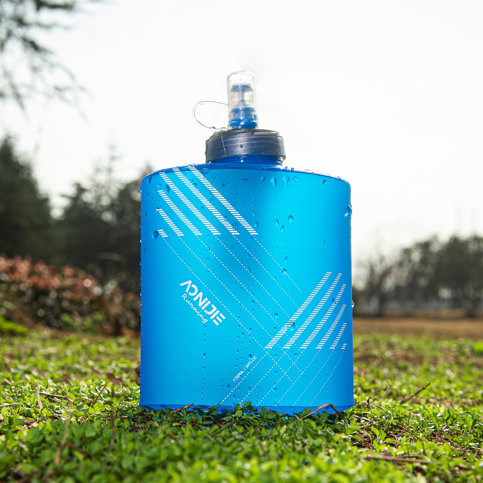 Aonijie sd29 nuevo diseño hervidor de agua filtrante de carrera al aire libre 1l 2L botella blanda hervidor de agua viaje a pie sin BPA