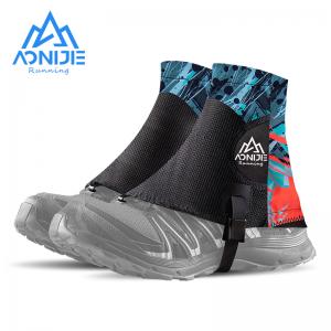 Aonijie e941 fundas de zapatos reflectantes para correr, fundas duraderas a prueba de insectos y arena para senderismo al aire libre
