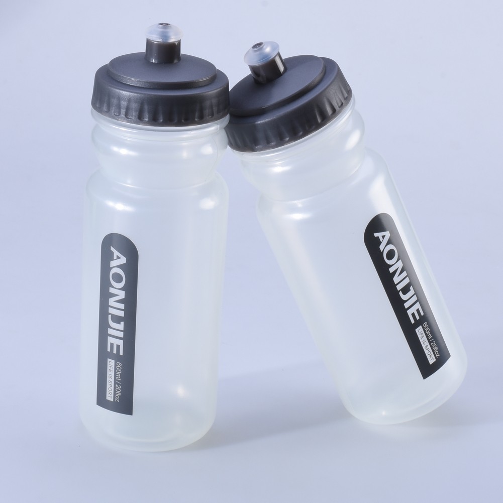 AONIJIE SH600 600 ML Botellas deportivas reutilizables Hervidores para caminar y correr Botellas de agua para acampar al aire libre Frasco suave