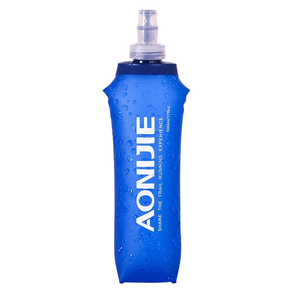 AONIJIE SD09 SD10 250ml 500ml Bolsas de botella de agua de hidratación suave Frasco suave sin BPA para usar en chalecos de hidratación para correr, senderismo