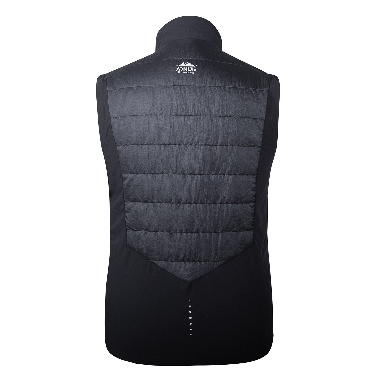 AONIJIE F5107 Outdoor Warm Vest Lightweight Breathable Sports Vest Clothes Thinsulate Cotton Thermal Vest Men Black Casual Vests